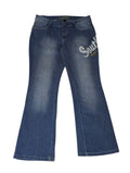 Southpole Y2K flared bootcut dzwony poszerzane spodnie jeansowe jeansy