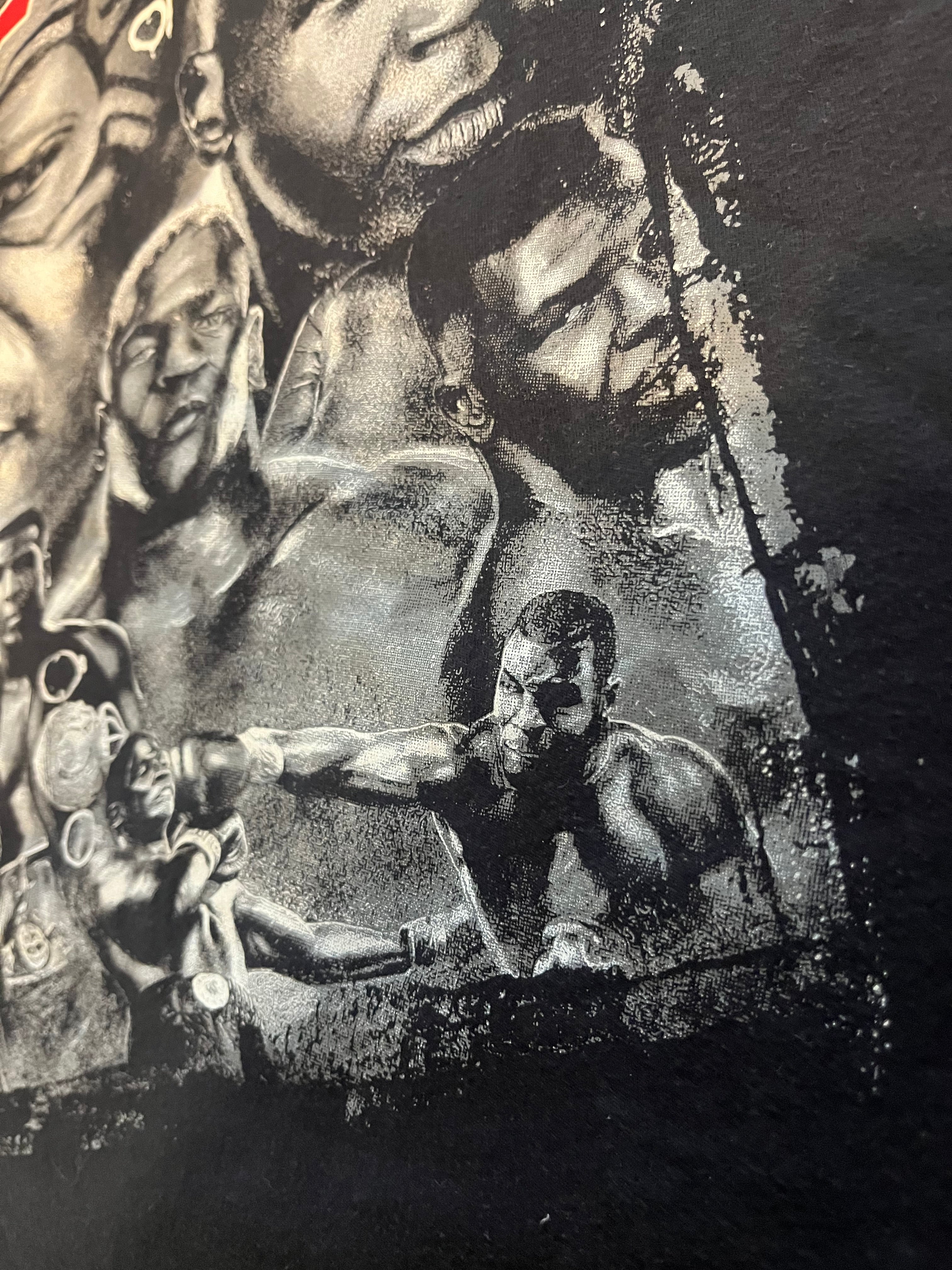 Early 2000s Mike Tyson t-shirt The Fist Of The Beast boxing tee koszulka