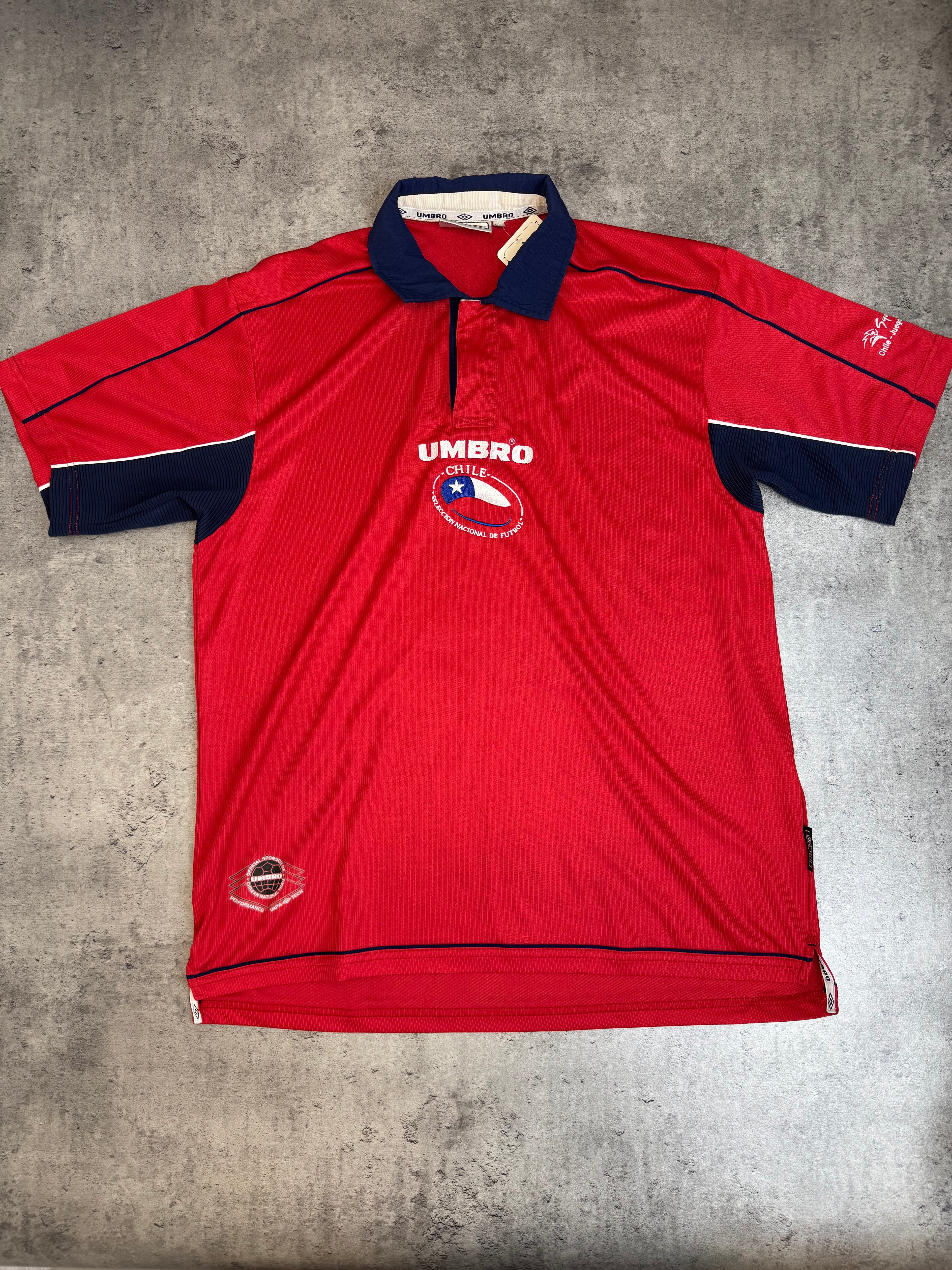 2000-2001 Sydney Igrzyska Olimpijskie Vintage Soccer Koszulka Piłkarska Umbro RARE