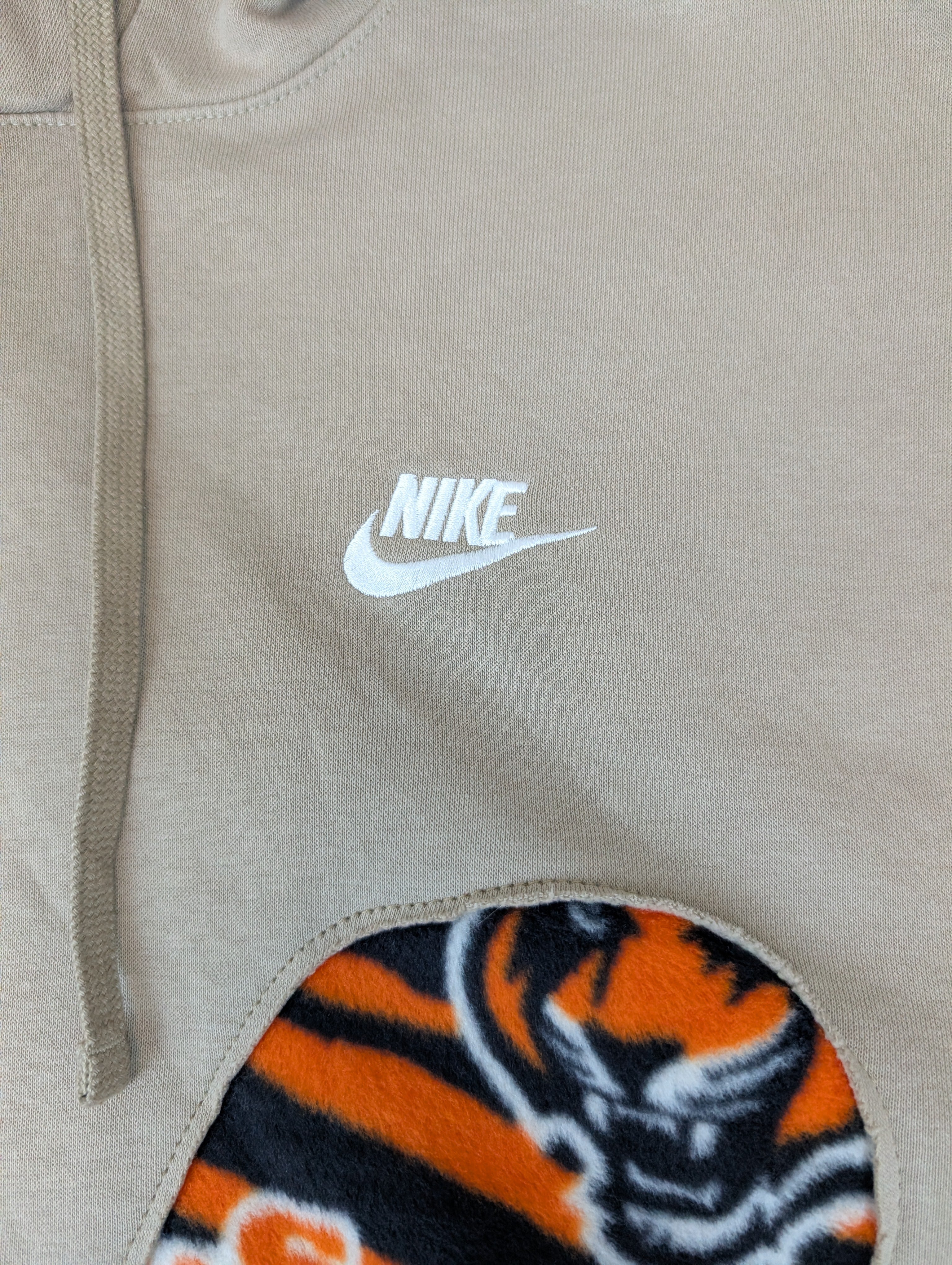Nike upcyckling bluza z kapturem z Koca Cincinnati bengals NFL sportowa vintage