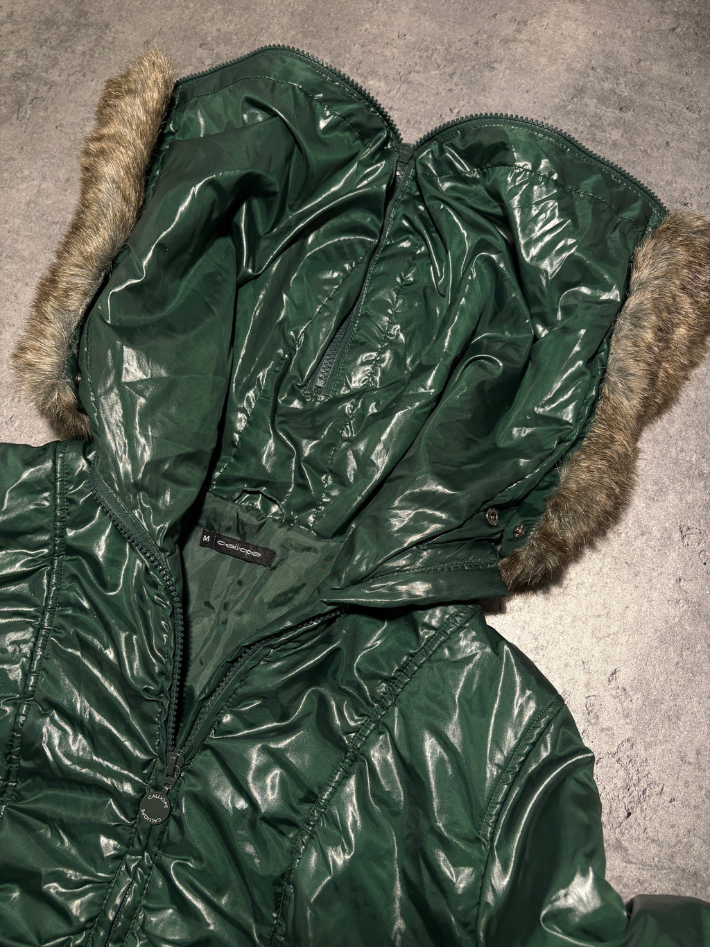 2000s Fur Jacket Futerko avant garde y2k