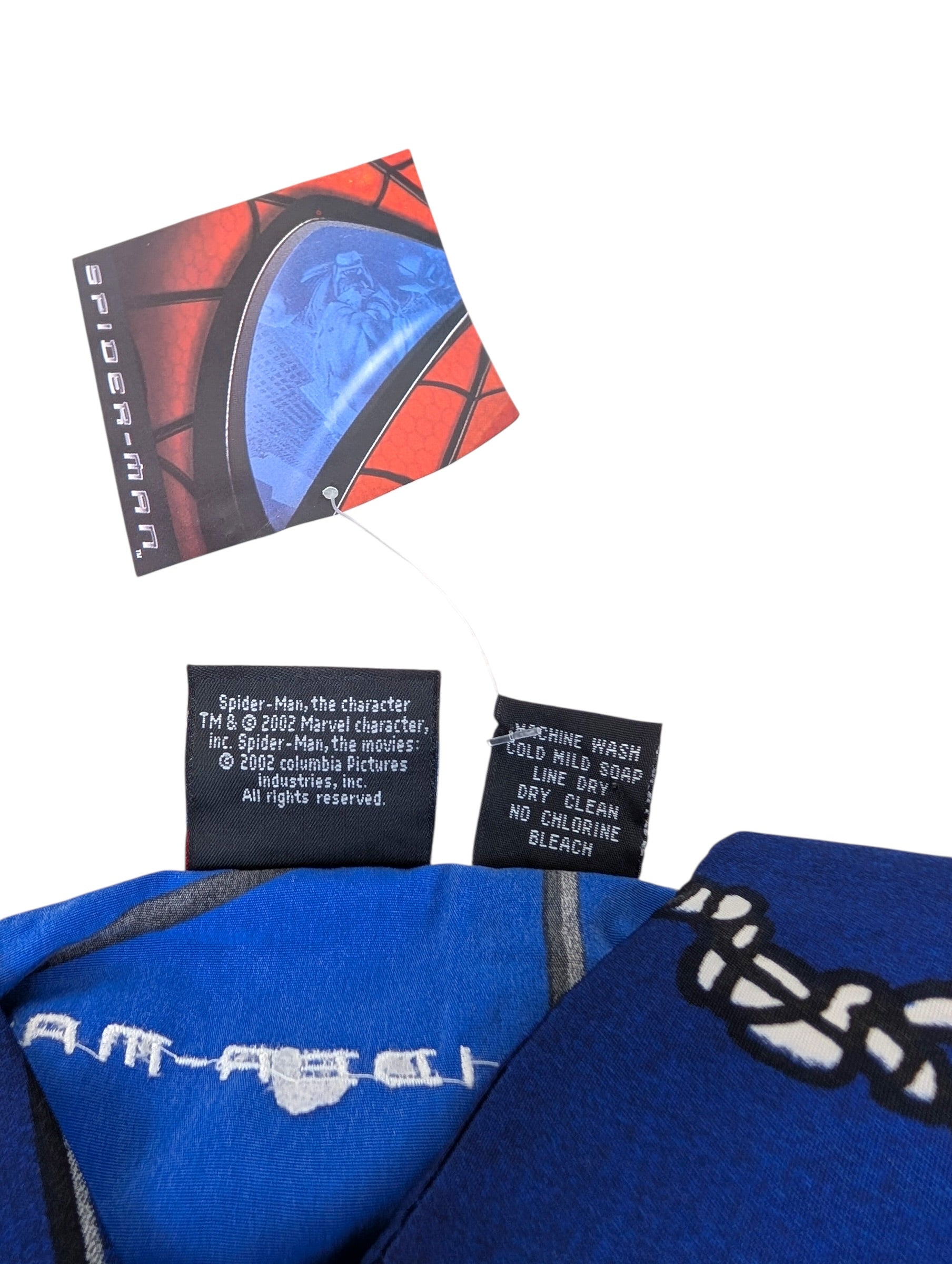 2002 Spiderman Nowa z Metkami Oversized marvel vintage y2k 2000s AOP koszula z krótkim rękawkiem Movie Promo