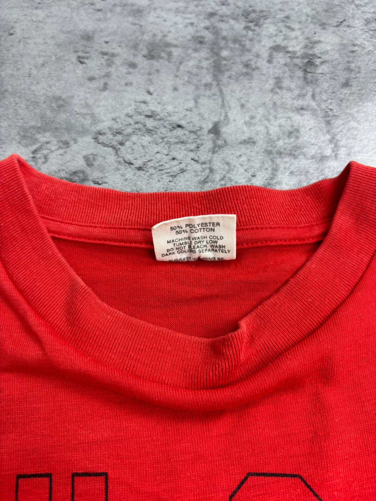 1988 MADE IN USA ADIDAS SEUL OLYMPICS TEE SHIRT