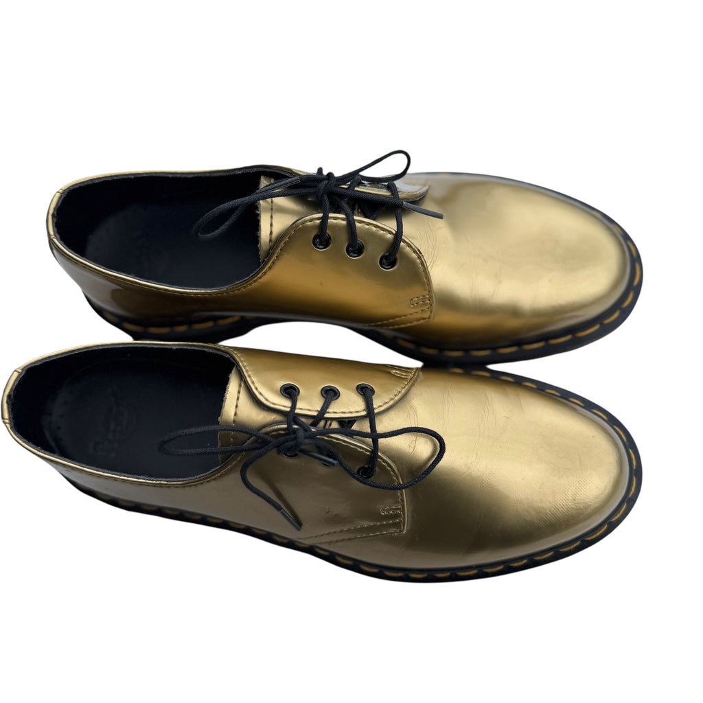 1461 GOLD spectra patent Oxford doc martens dr buty loafersy martensy 42