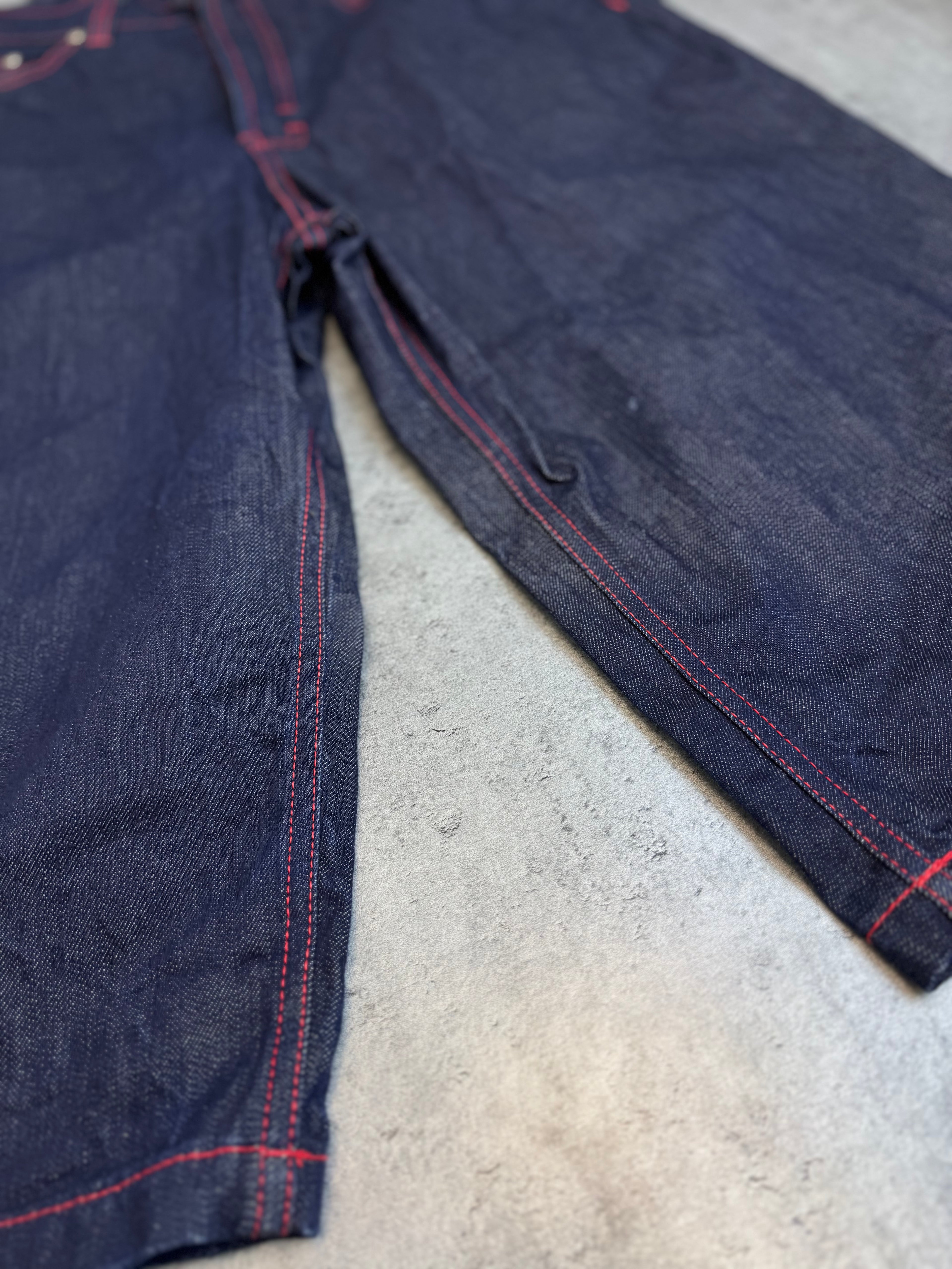 Rocawear vintage y2k baggy jorts szerokie spodenki jeansowe denim