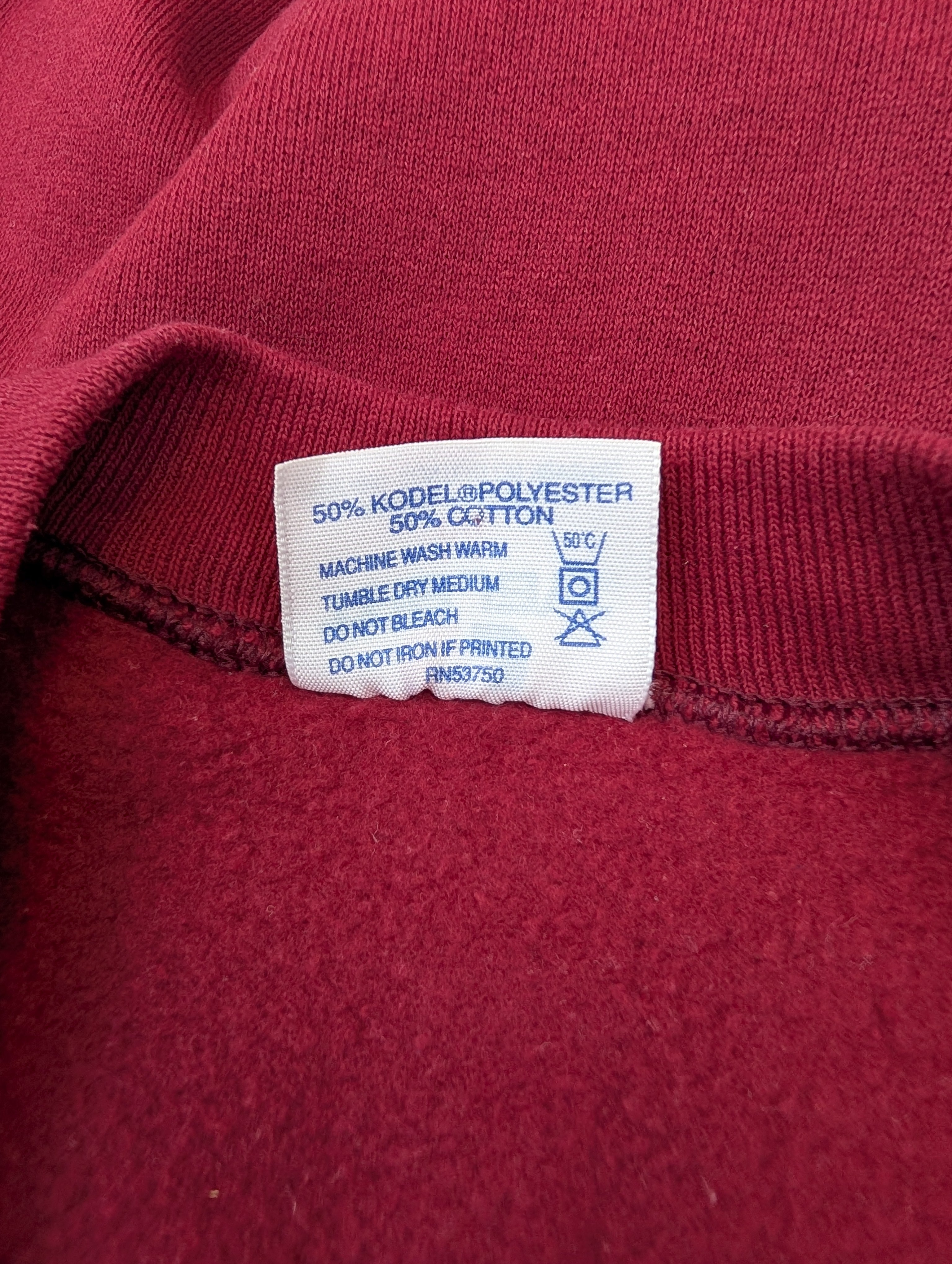 Washington Redskins Made in USA 90s Vintage bluza bez kaptura crewneck nfl football