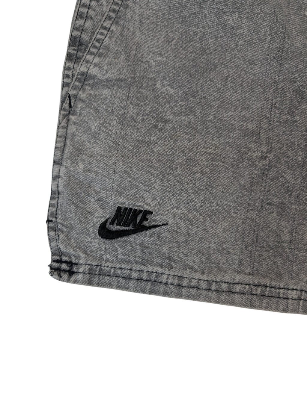 Nike 90s Challenge Court Vintage RARE Denim US Open Andre Agassi Tenis Shorts Spodenki Sportowe