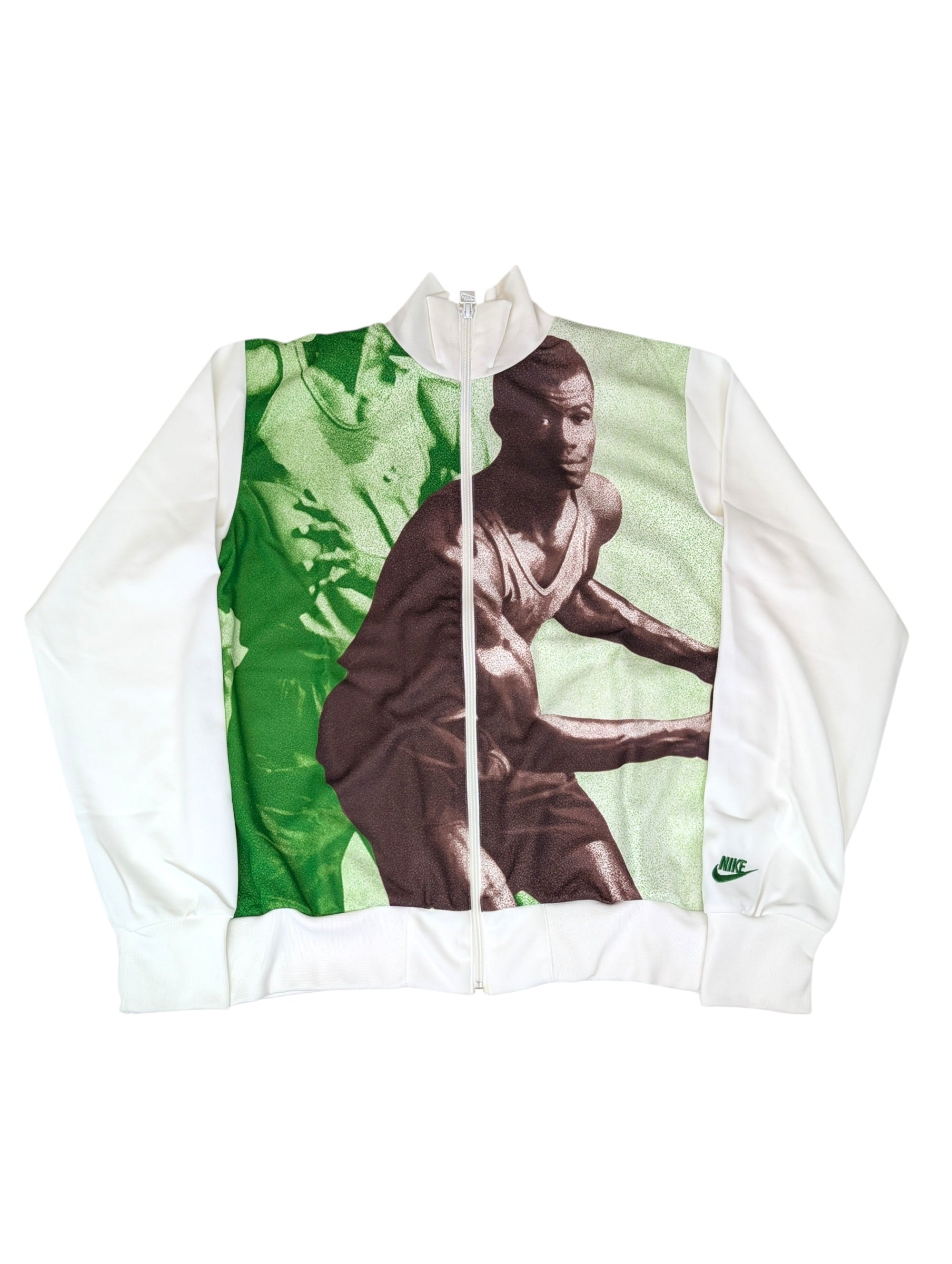 NWT Nike Basketball Koszykarski Tracksuit Jacket 00s David Robinson Bluza rozpinana vintage y2k AOP