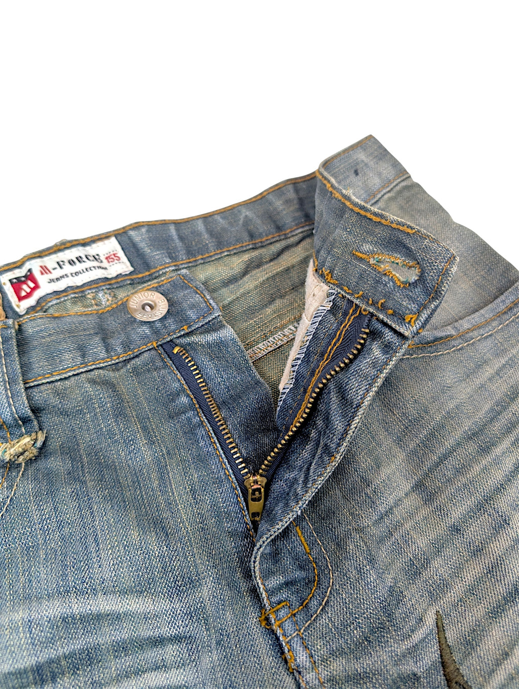 Vintage spodnie 90s billabong faded Y2K straight leg czaszki retro z przetarciami