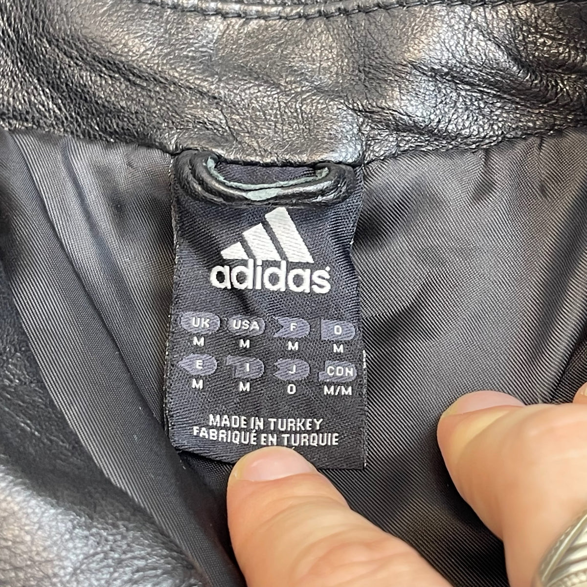 ADIDAS EURO 2006 LEATHER JACKET