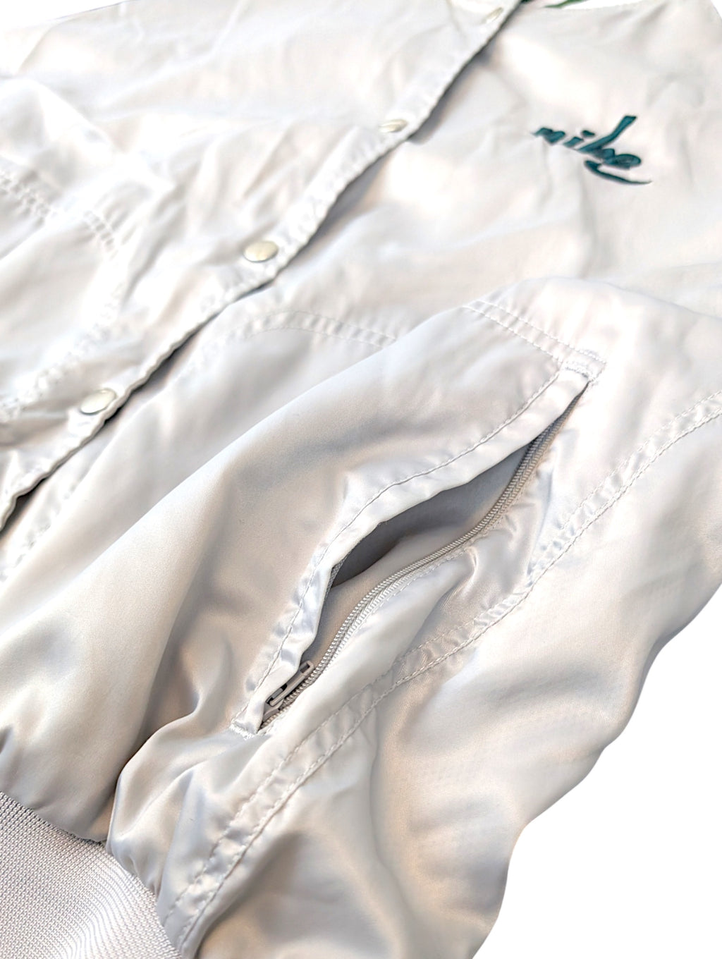 Nike 90s Bomber Jacket Bomberka Na Guziki Kurtka Minimalistyczna