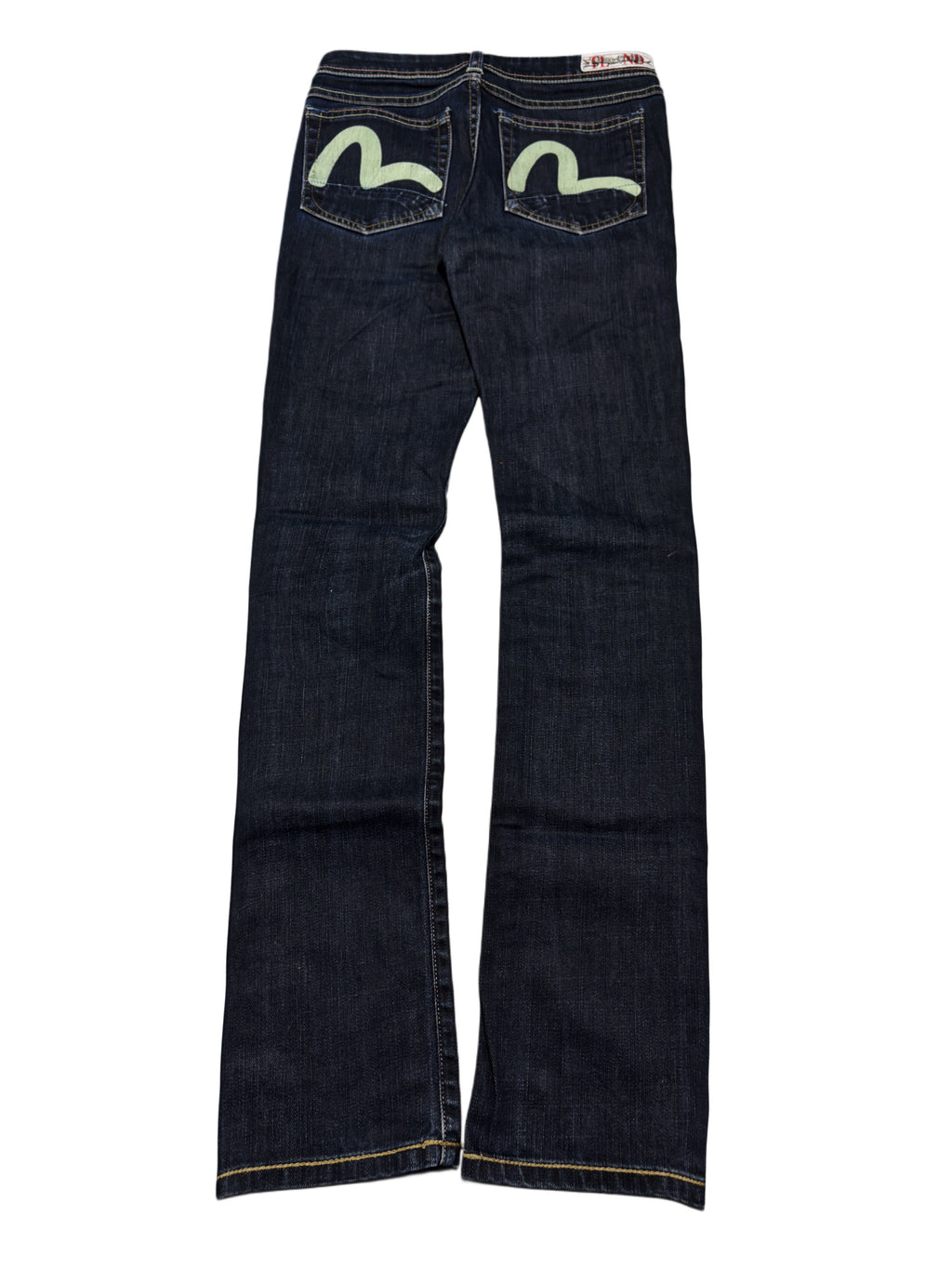 2000s evisu x puma jeans y2k skinny