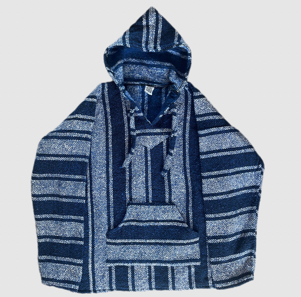 Baja Hippie striped mexican hoodie bluza Made in Mexico Art-Maz