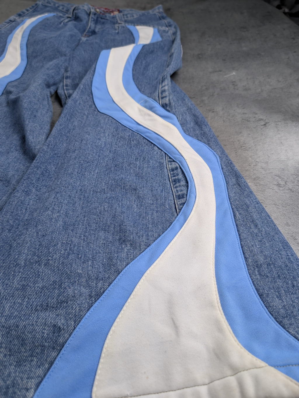 1998 RARE Jnco Hypnotix Girlie Stuff Line Baggy Jeans