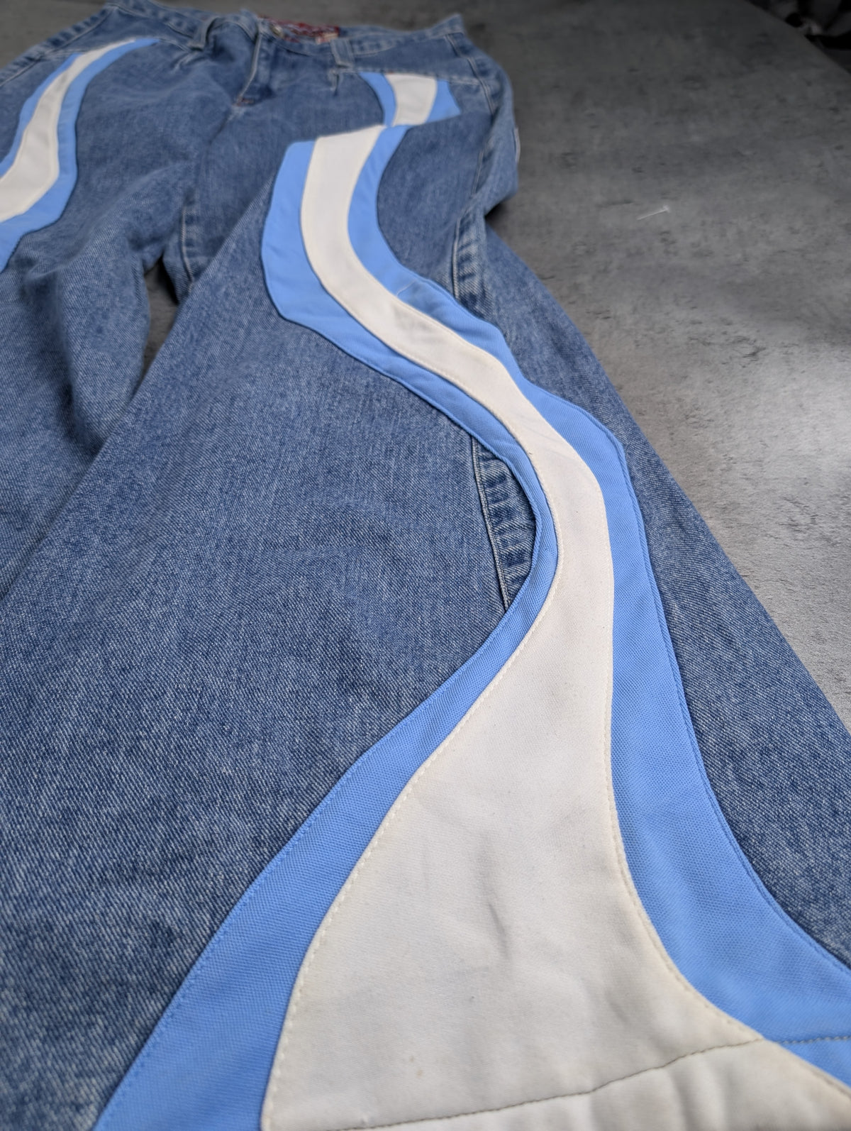 1998 RARE Jnco Hypnotix Girlie Stuff Line Baggy Jeans