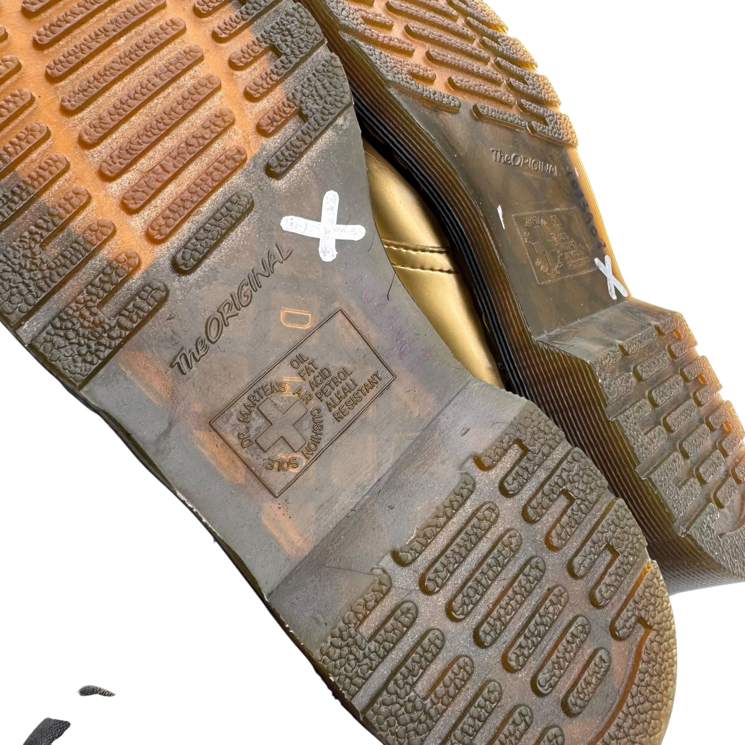 1461 GOLD spectra patent Oxford doc martens dr buty loafersy martensy 42