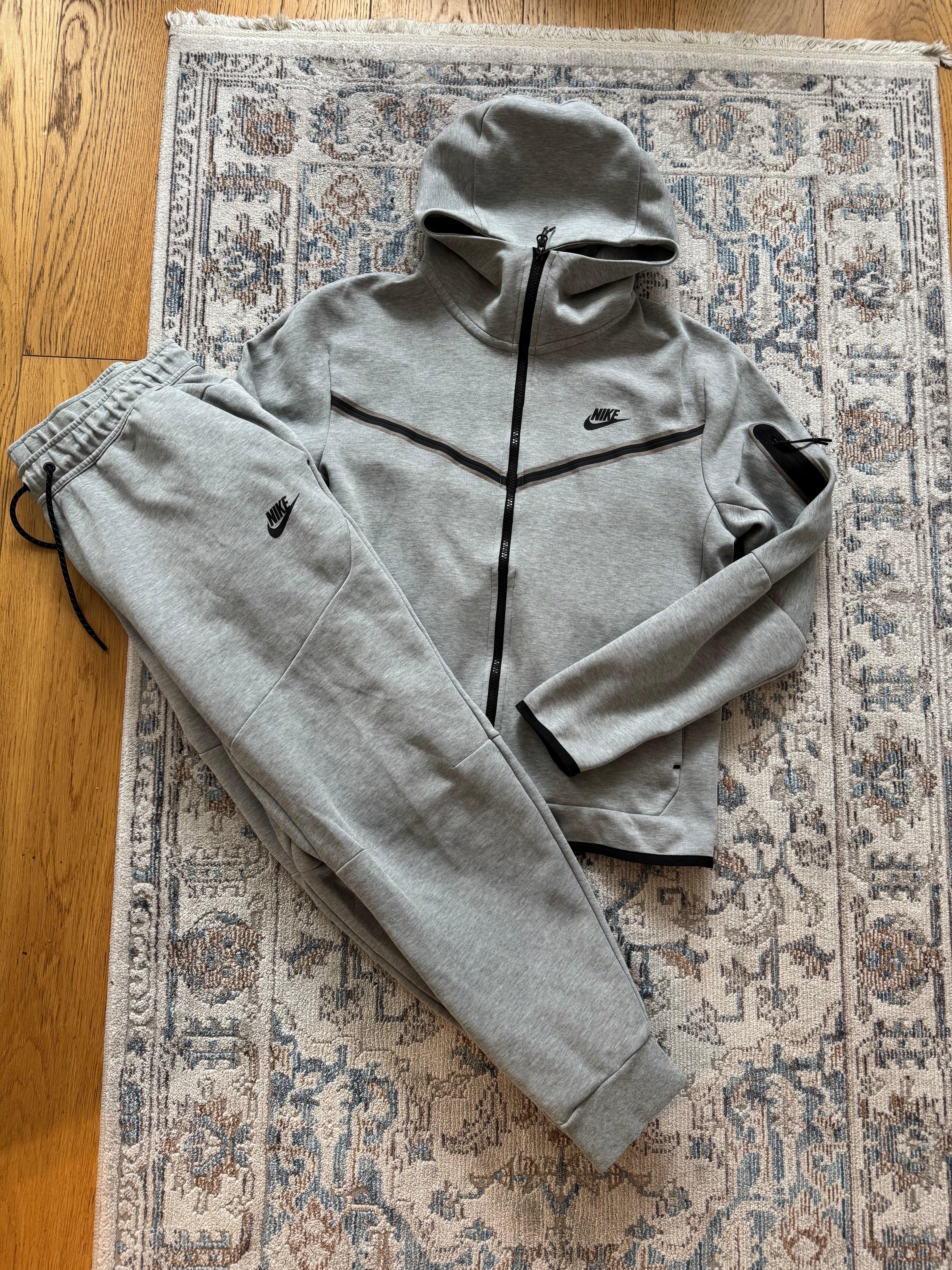Nike Tech Tracksuit Set Spodnie Bluza Drill Sportowy Na Siłownię