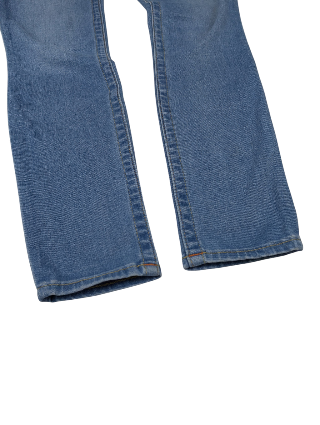 True religion błękitne skinny rurki spodnie jeansowe jeansy