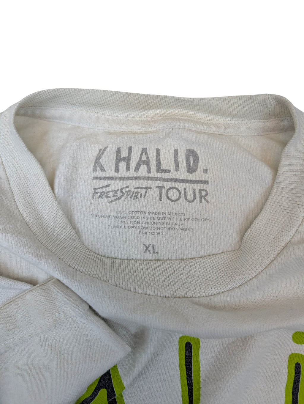 Khalid Music HipHop Rap Koncertowa Koszulka graphic tee merch official amerykańska tour