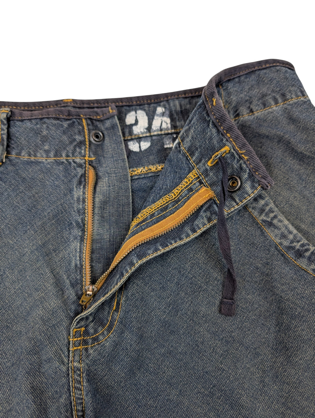 Quiksilver 90s 2000s Vintage Baggy Ciemne Jeansy spodnie jeansowe