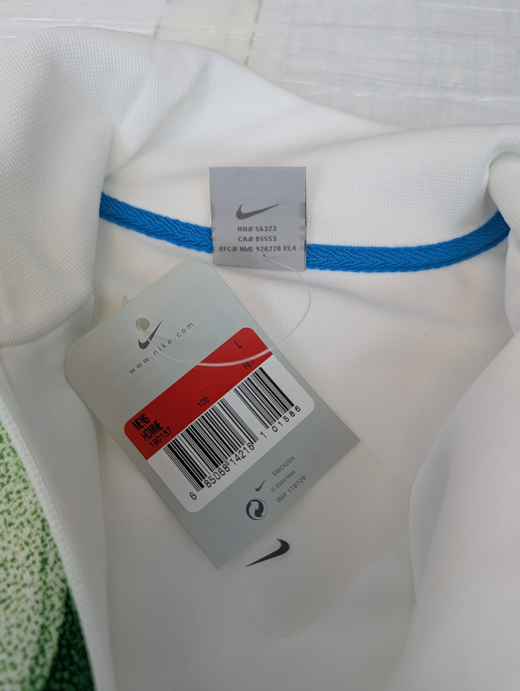 NWT Nike Basketball Koszykarski Tracksuit Jacket 00s David Robinson Bluza rozpinana vintage y2k AOP