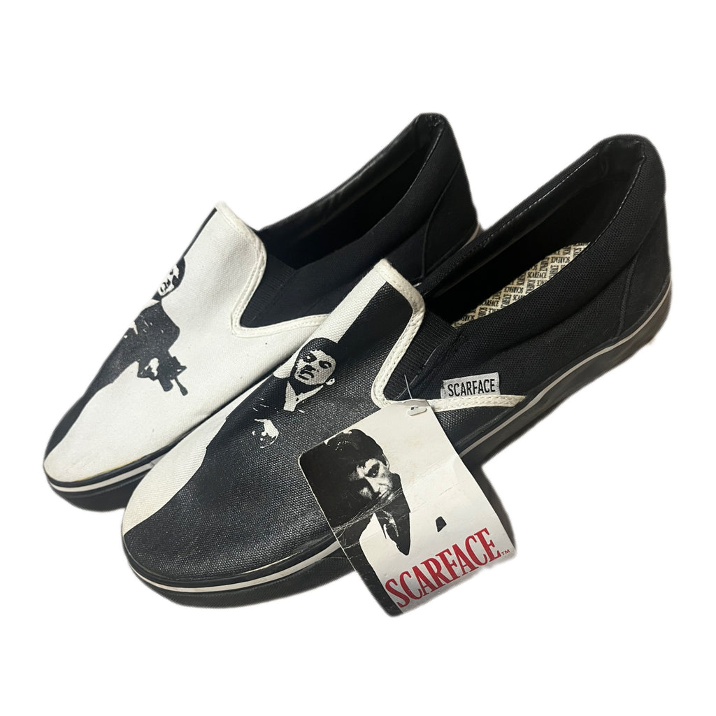 Scarface movie merch Slip-On shoes sneakers trampki tenisówki Człowiek z blizną Al Pacino
