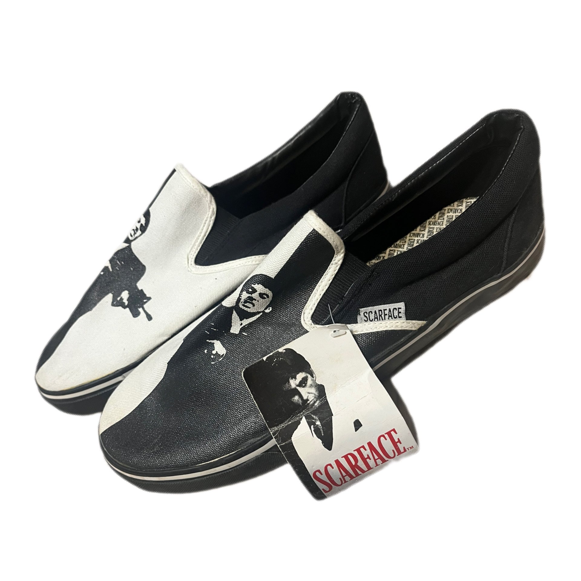 Scarface movie merch Slip-On shoes sneakers trampki tenisówki Człowiek z blizną Al Pacino