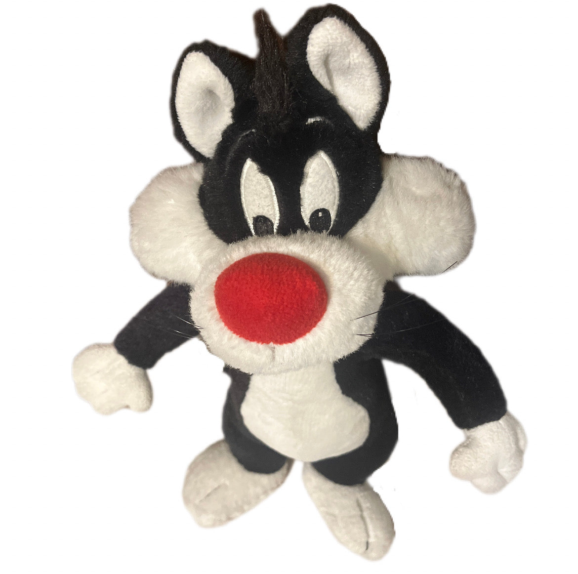 Looney Tunes Sylvester Cat plush doll Kot Sylwester 1997 rok Warner Bros Studio Store Zwariowane Melodie