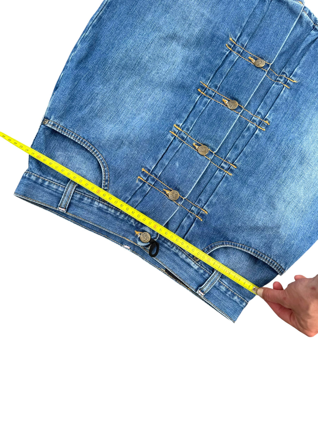 Lee Vintage 90s rozpinana spódnica jeansowa dżinsowa Mini Sexy