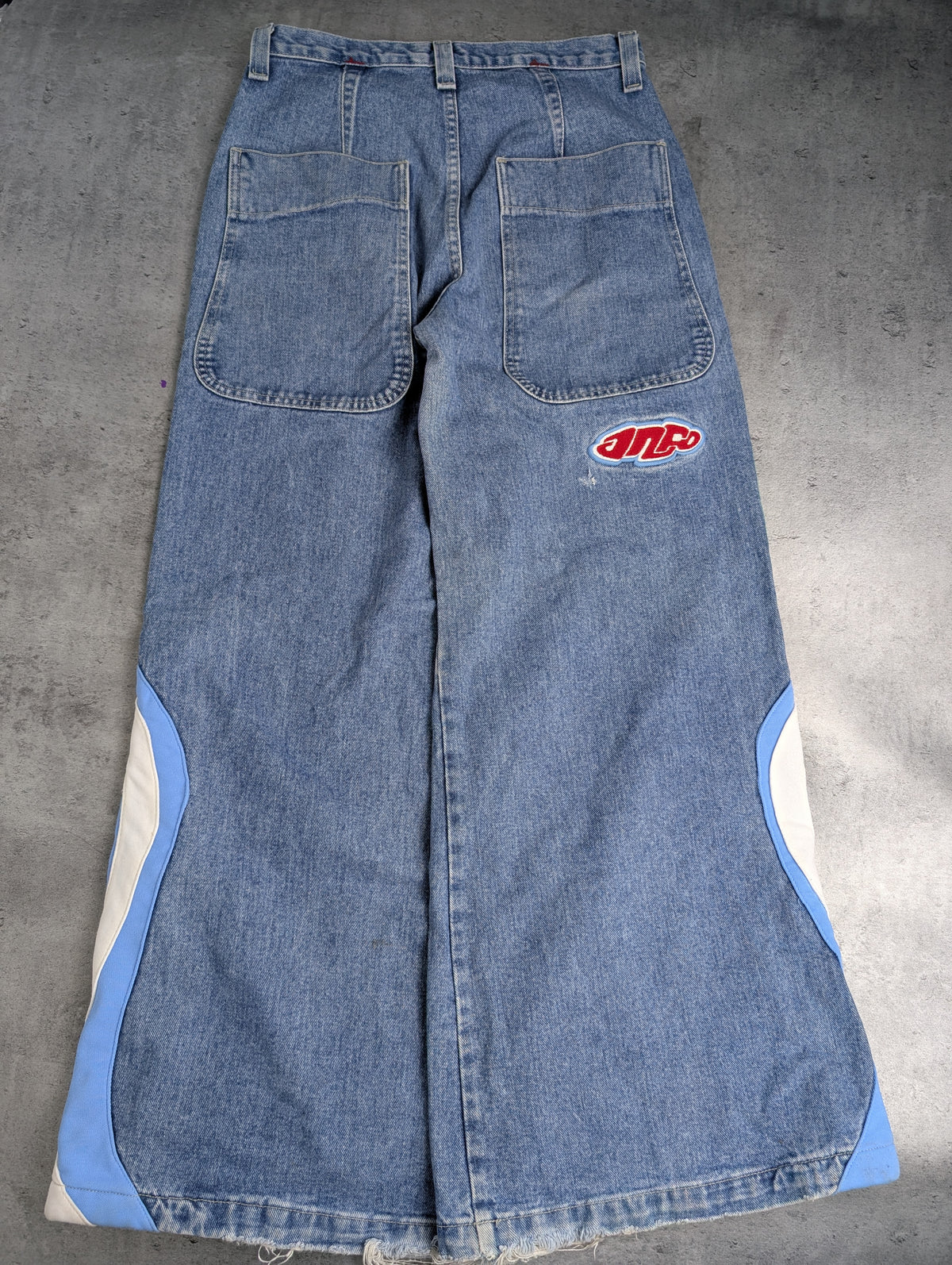 1998 RARE Jnco Hypnotix Girlie Stuff Line Baggy Jeans