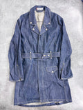 Ultra Rare Levi’s Engineered Denim Jean Trench Coach Płaszcz Jeansowy Vintage 2002 y2k