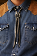 Kowbojski krawat-bolo western style cowboy 1990s