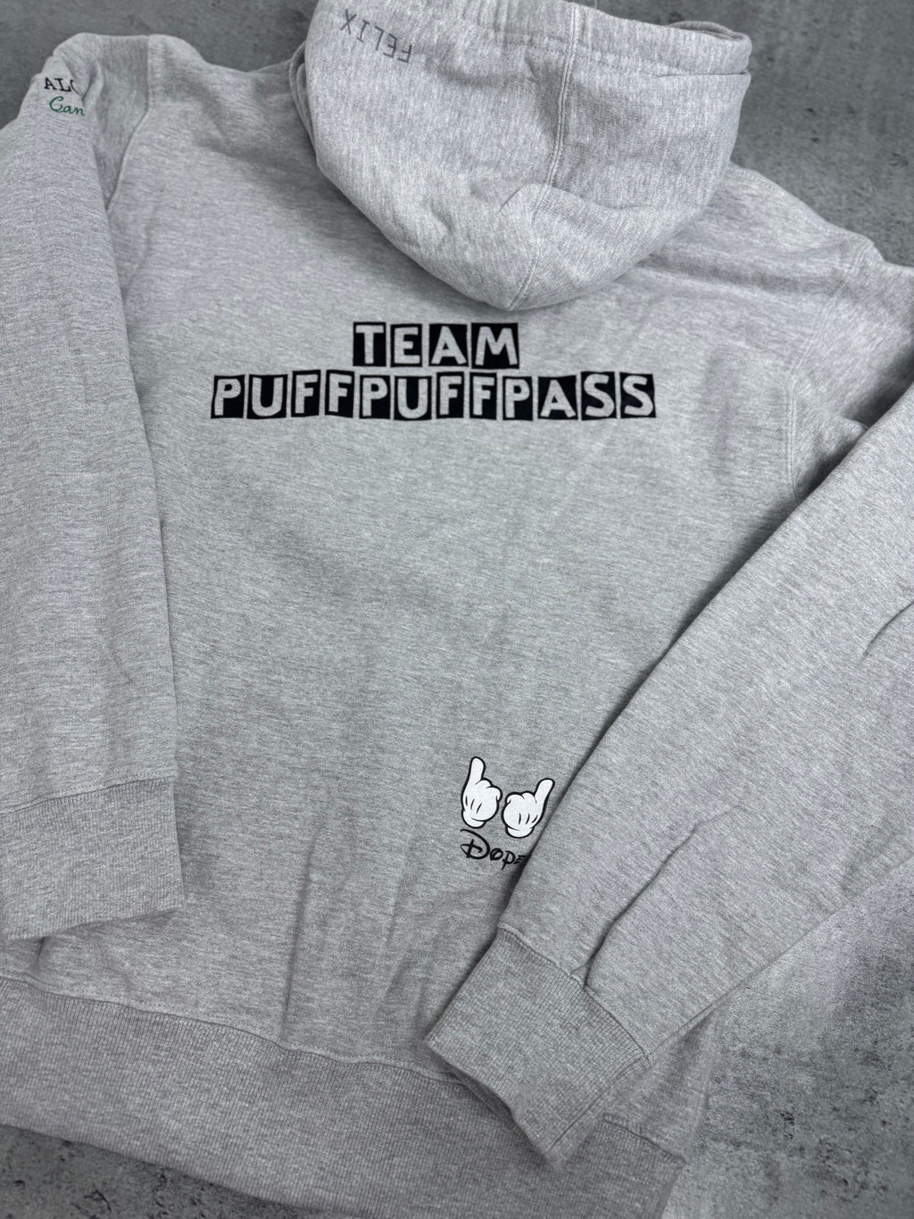 Bluza 420 Ganja Hip Hop Marihuana Śmieszna Humor Rap z kapturem skater