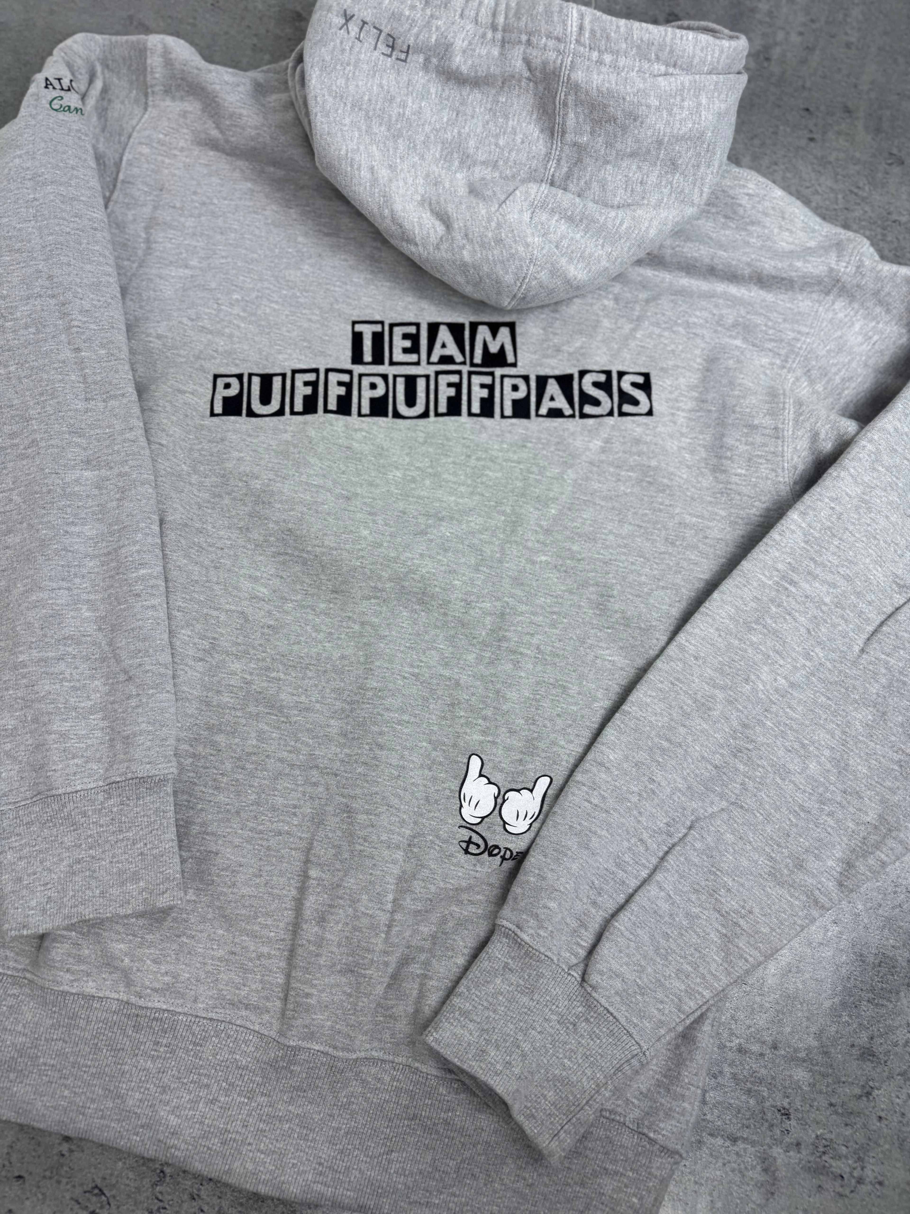 Bluza 420 Ganja Hip Hop Marihuana Śmieszna Humor Rap z kapturem skater
