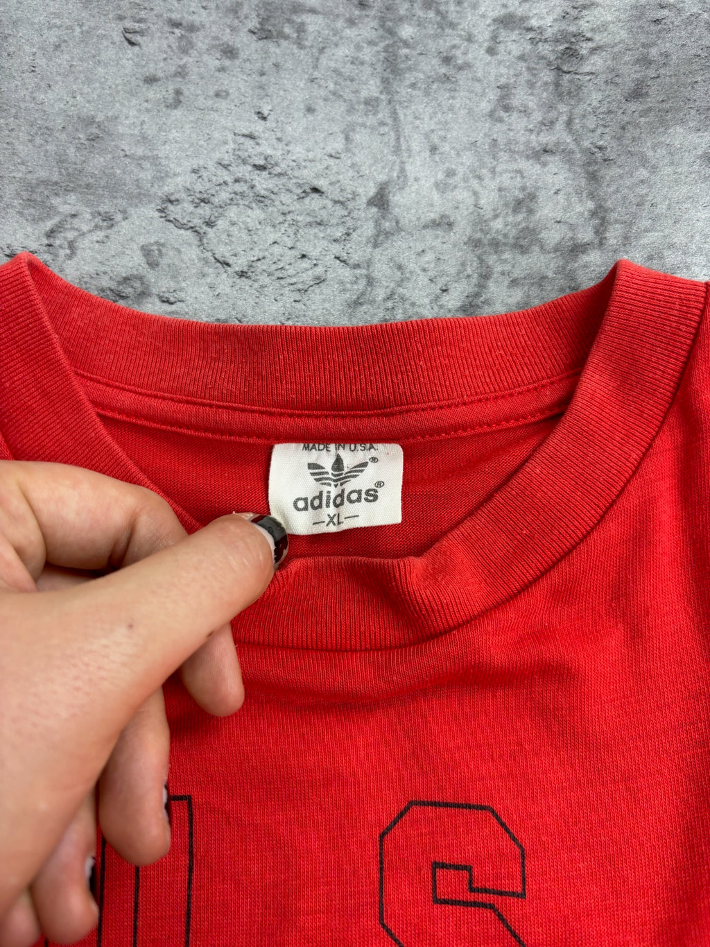 1988 MADE IN USA ADIDAS SEUL OLYMPICS TEE SHIRT
