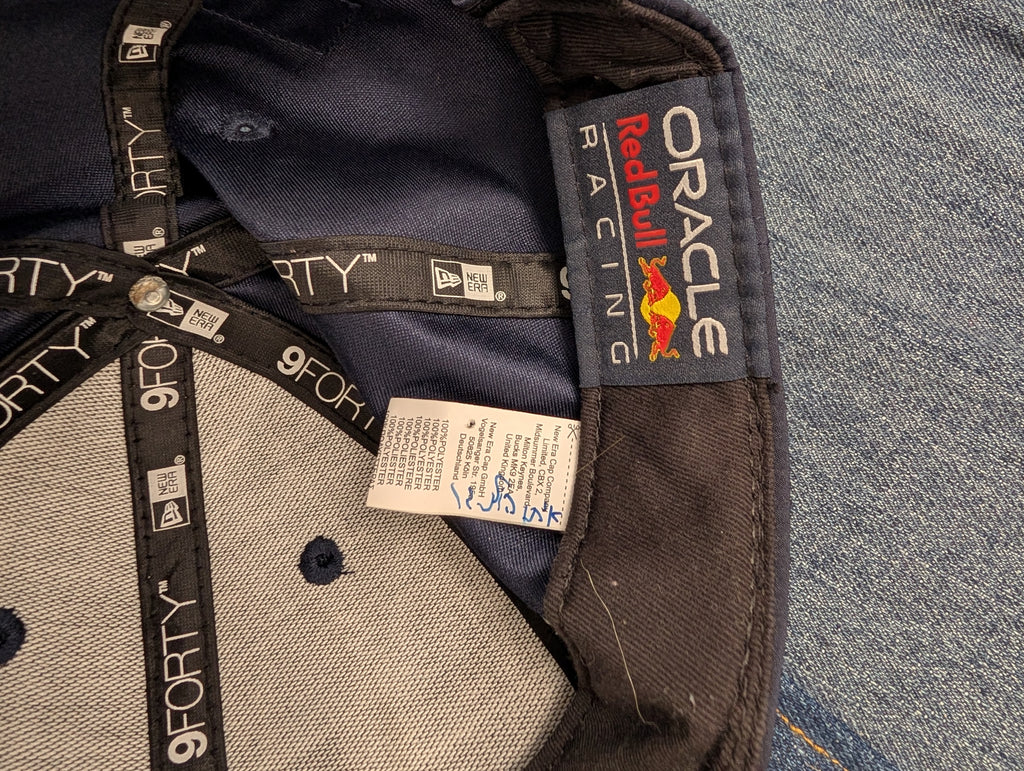 Oracle Red Bull Racing New Era Y2K Motocross Hat Czapka z daszkiem wyścigowa y2k