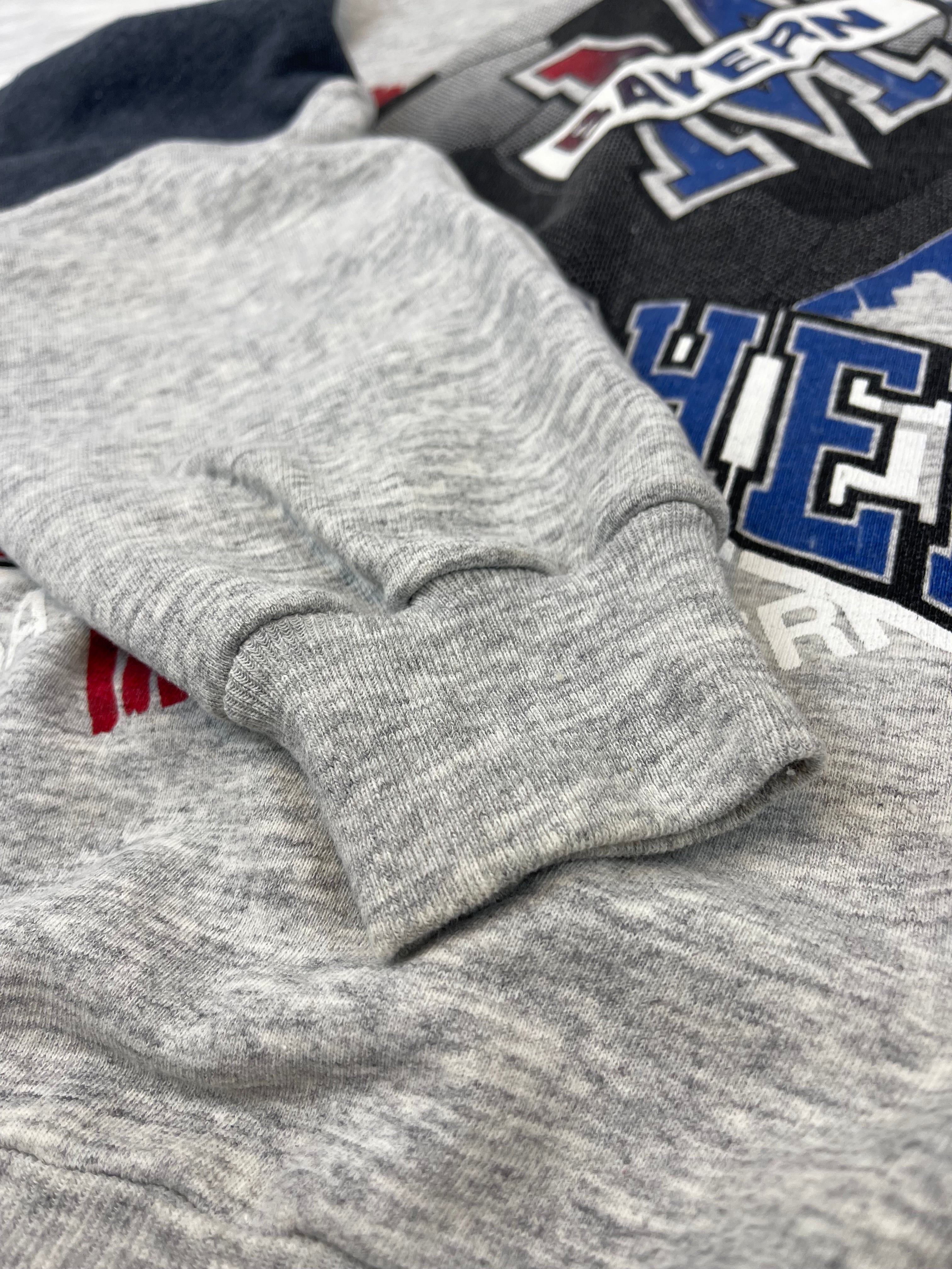 Bayern Munchen Monachium 90s Vintage Bluza piłkarska Bundesliga z nadrukiem