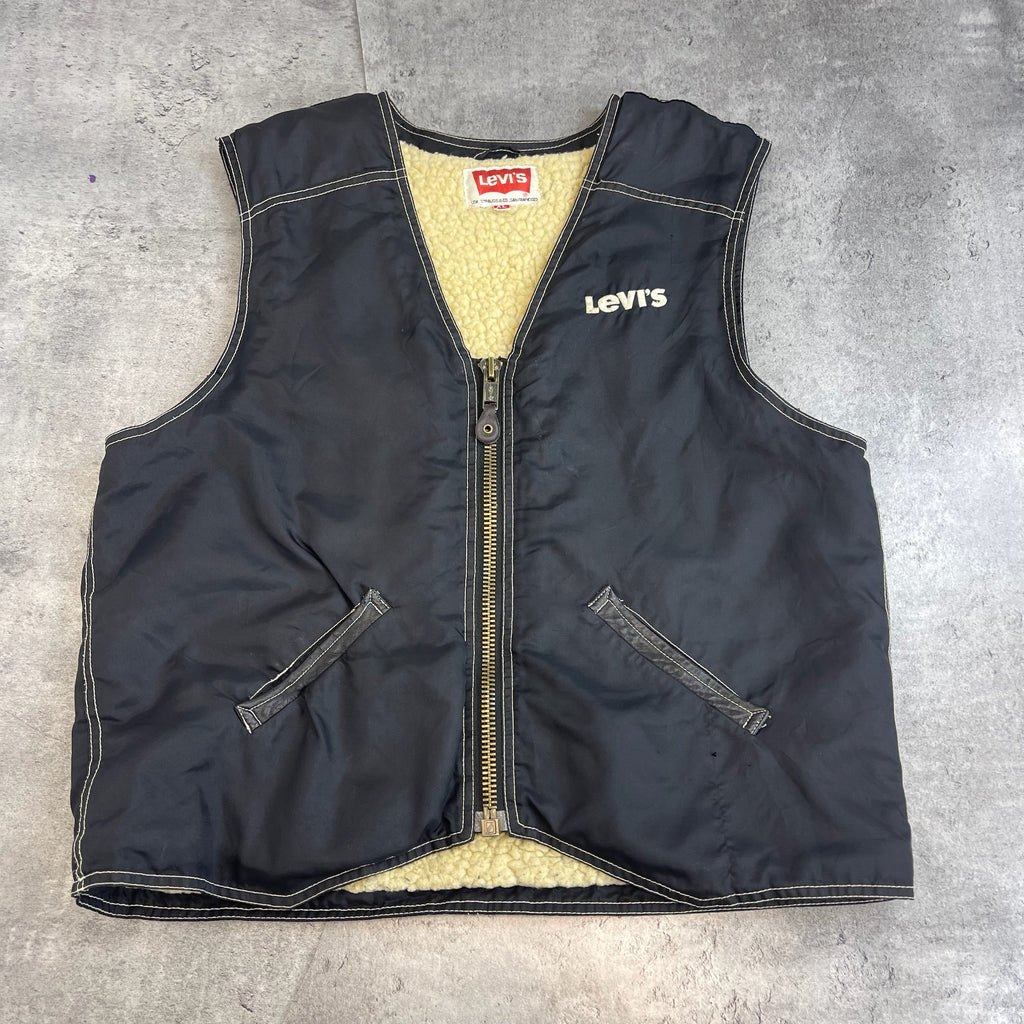 Levi’s 90s Gilet Vest Sherpa Lined Vintage