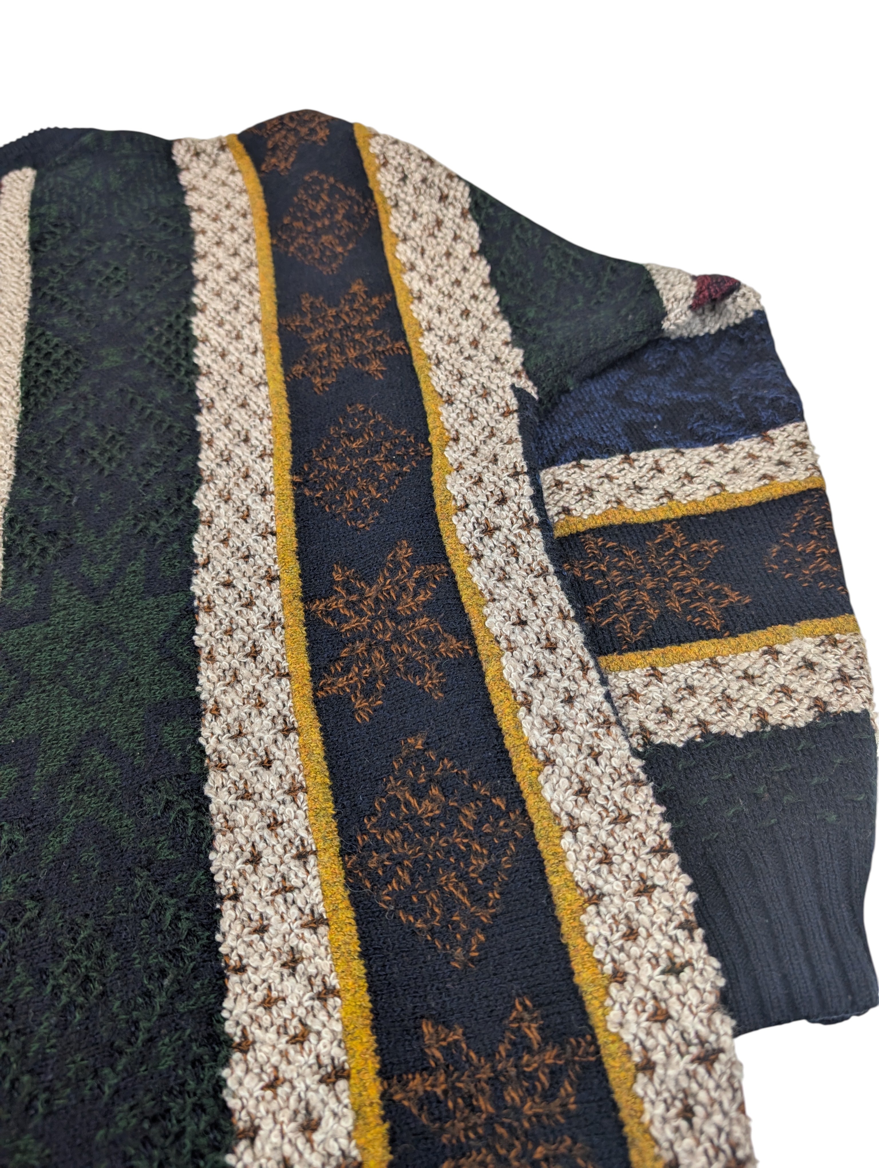 Coogi Style 3D knit sweater Marc Gibaldi Welniany