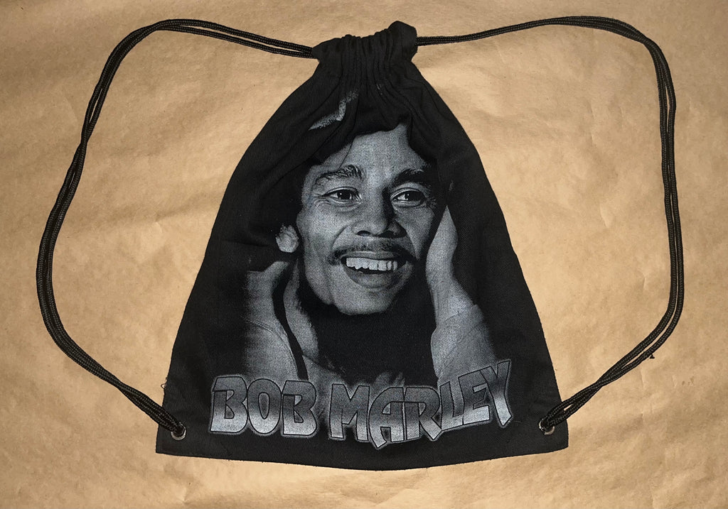 Vintage Bob Marley Jamaica Bag Backpack bawełniany plecak worek 1990s