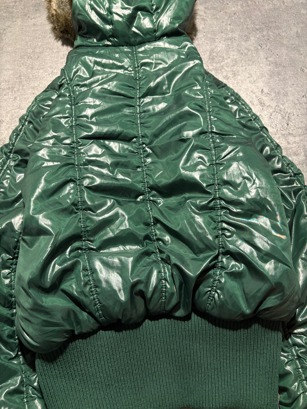 2000s Fur Jacket Futerko avant garde y2k