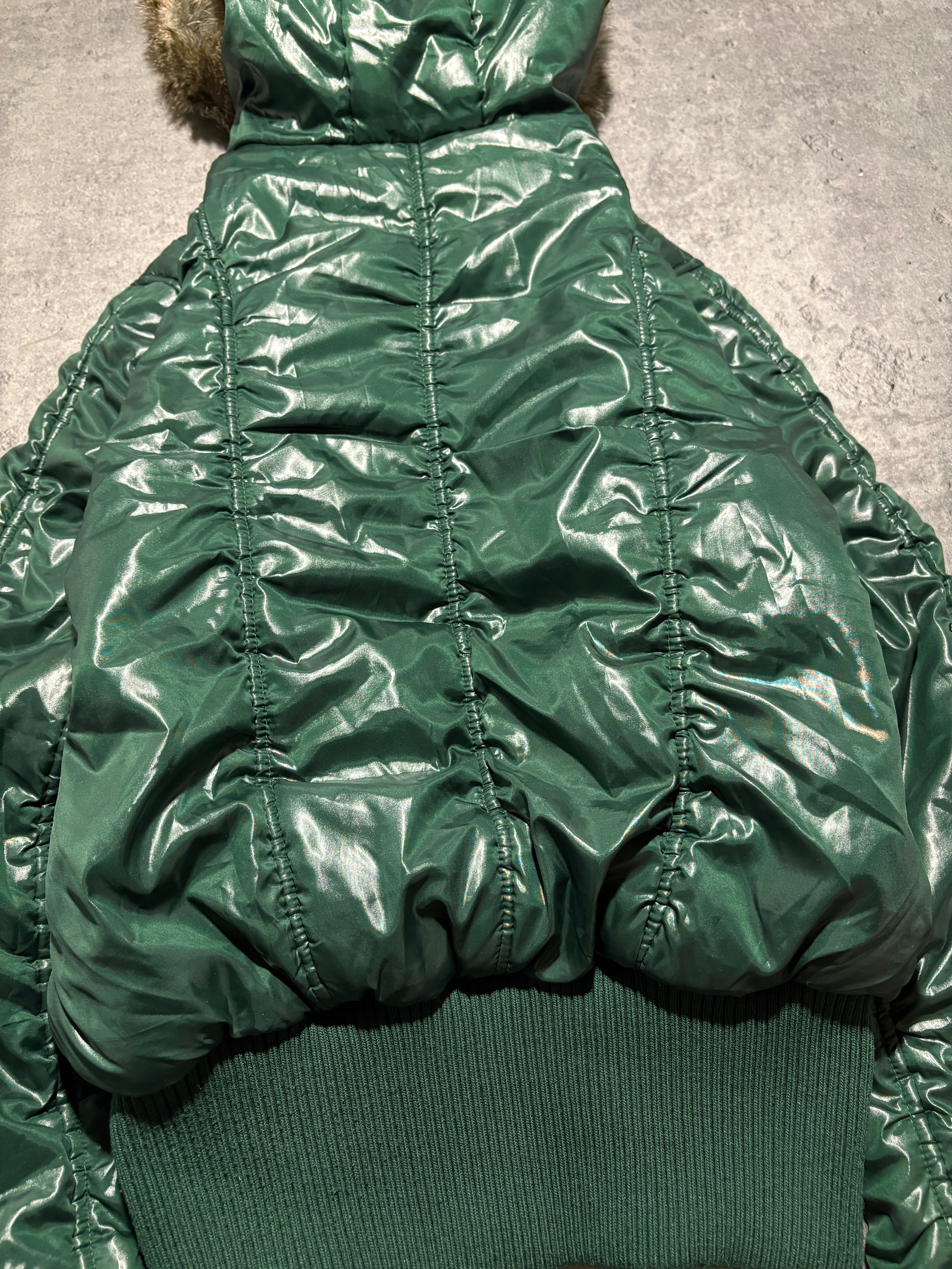 2000s Fur Jacket Futerko avant garde y2k