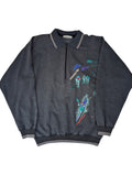 Adidas 90s rare bluza z nadrukiem crewneck pullover vintage