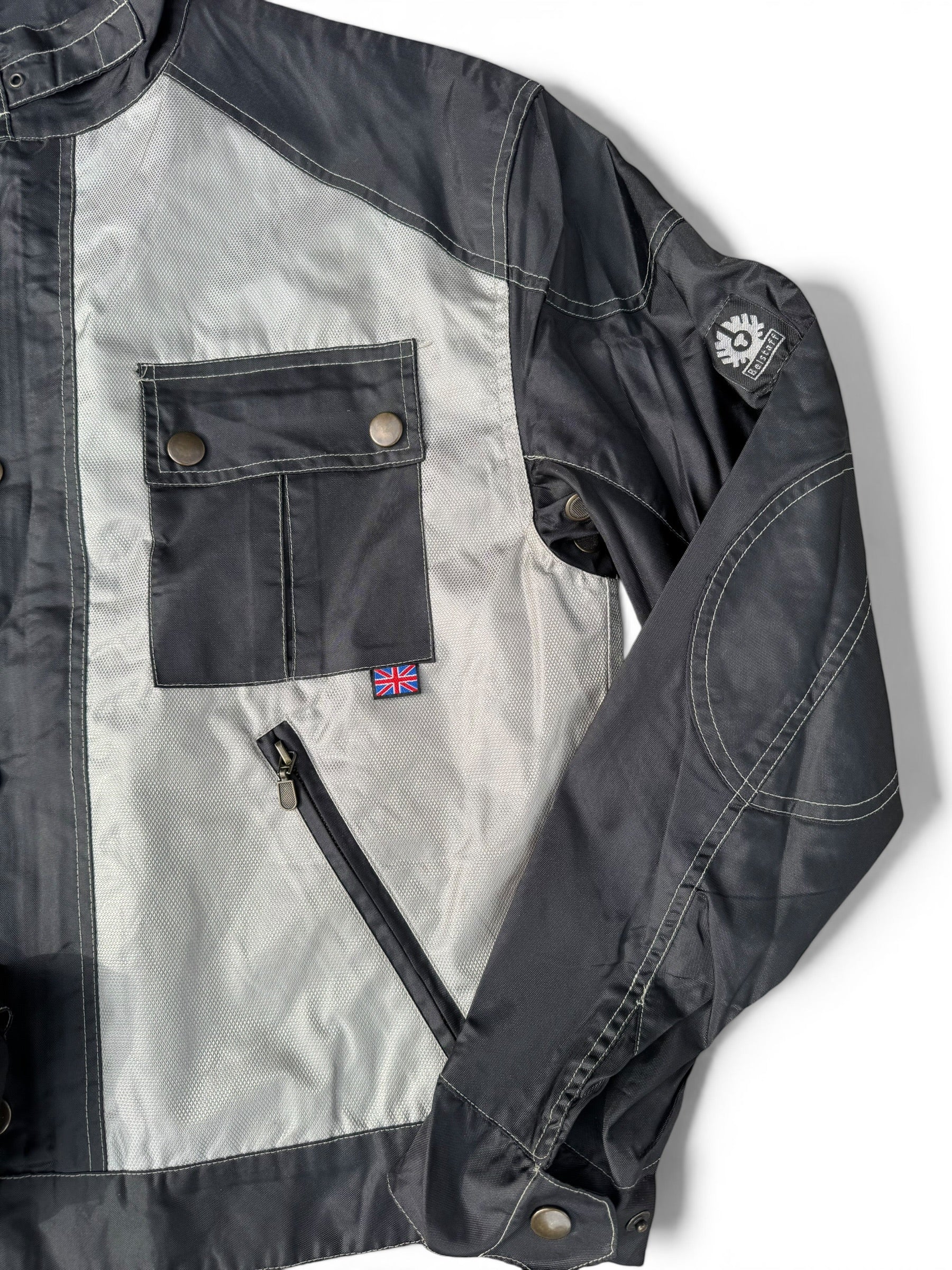 Belstaff Racing Jacket kurtka Biker Military Spring Windbreaker ZIP Up Vintage