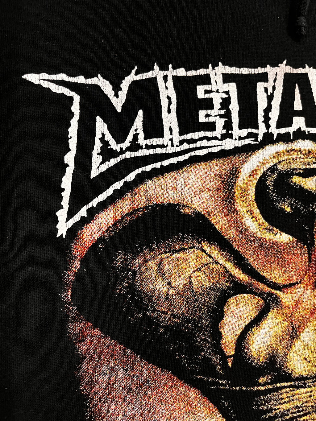 Early 2000s hoodie dwustronne Metallica St.Anger bluza koncertowa z kapturem