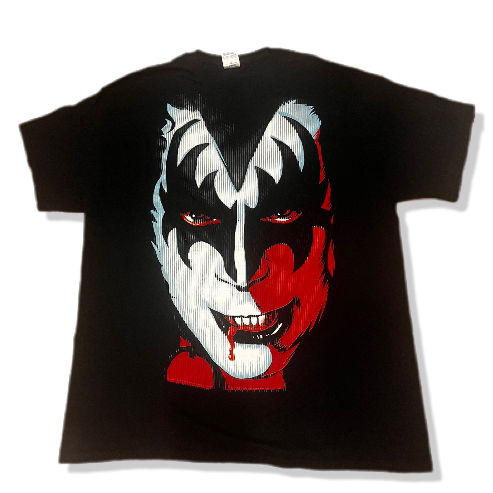 Kiss Band music merch t-shirt koncertowy band tee Gene Simmons Gildan Heavy Cotton