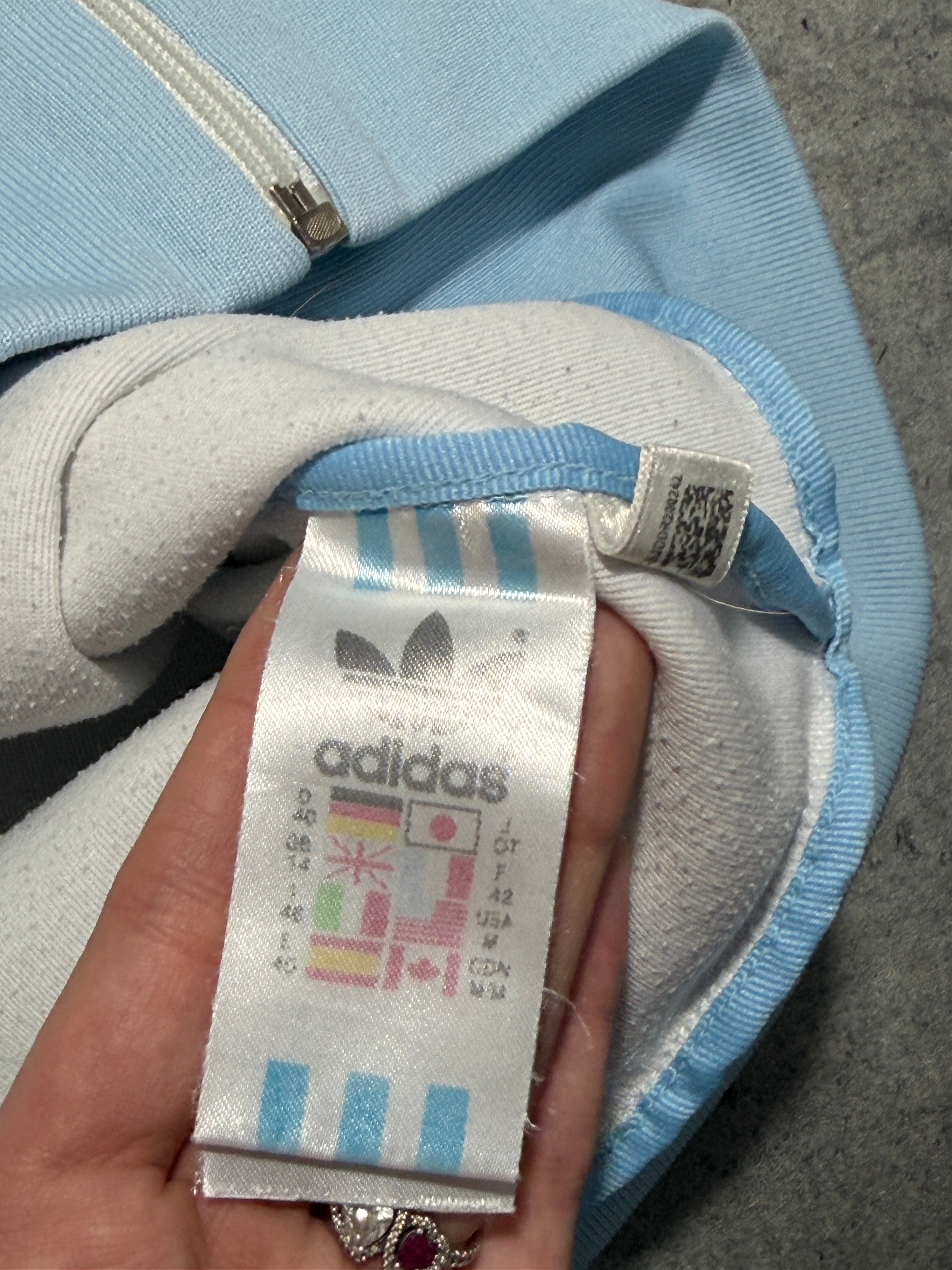 2000s Adidas Orginals Buenos Aires Argentina rare zip up hoodie tracksuit bluza