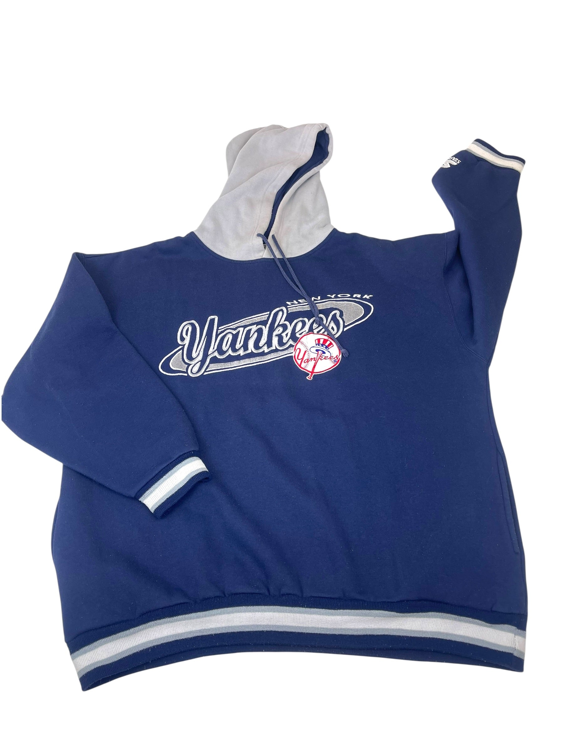 New York Yankees Y2K 90s boxy bluza starter mlb classic retro oldschool vintage