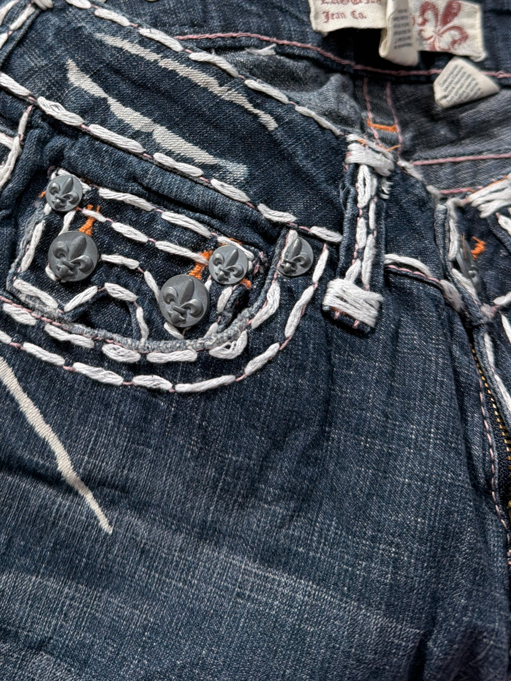 2000s flare blue laguna y2k jeans miss me style