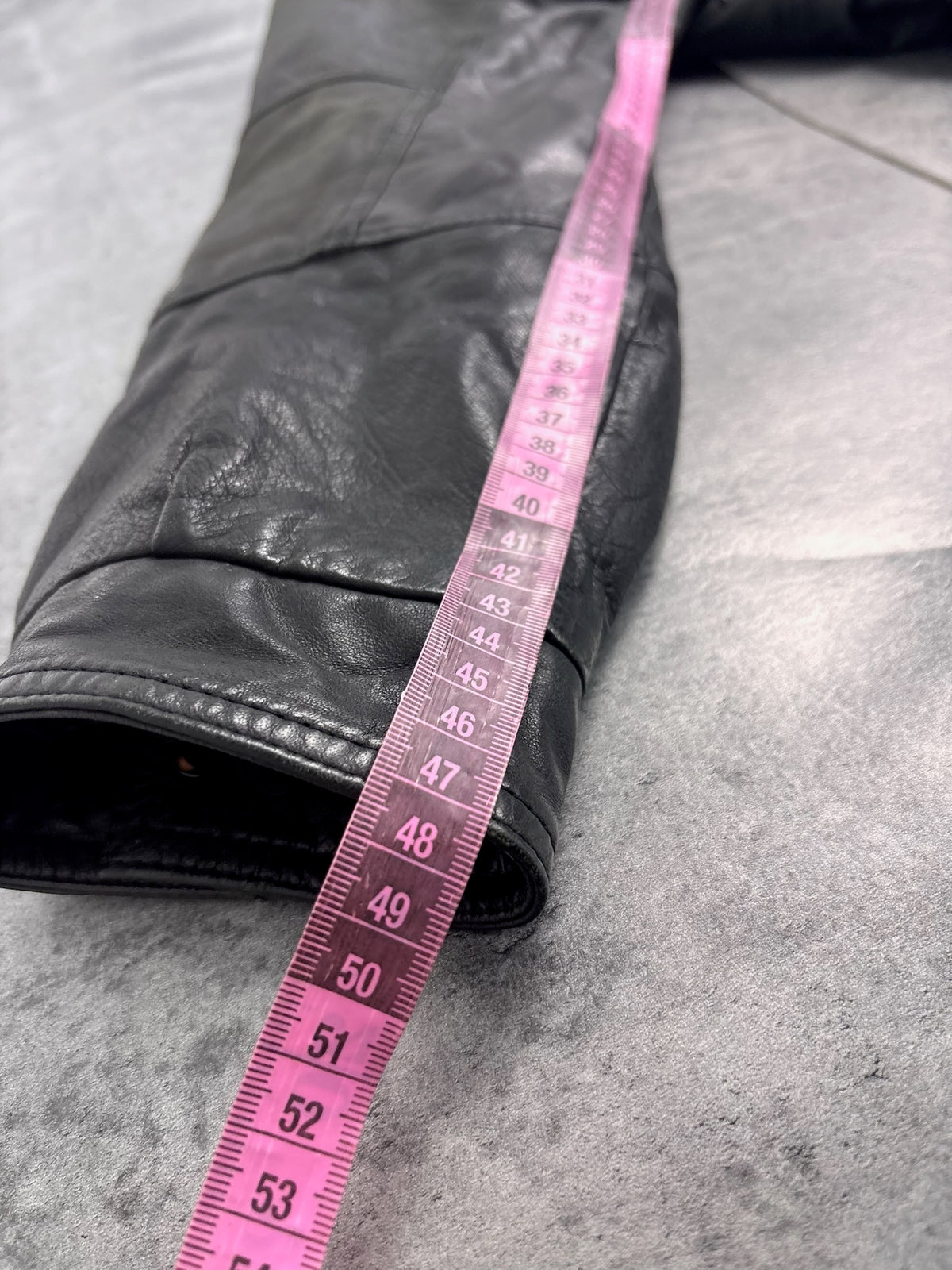 90s Leather Bomber Jacket Flight Skórzana Kurtka Naturalna Rozpinana
